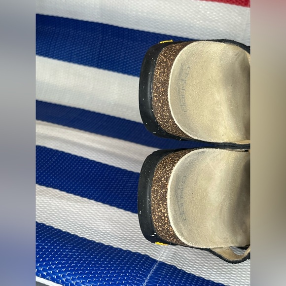 ✨🎉 Dansko Dayna Adjustable Leather Black Suede Sandals Women’s Size 10 EU 41 - Picture 10 of 17